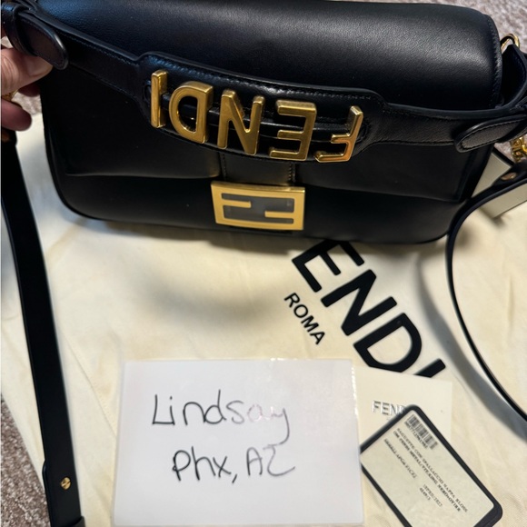 NEW FENDI Napa Friends of Fendi Baguette - Picture 2 of 7